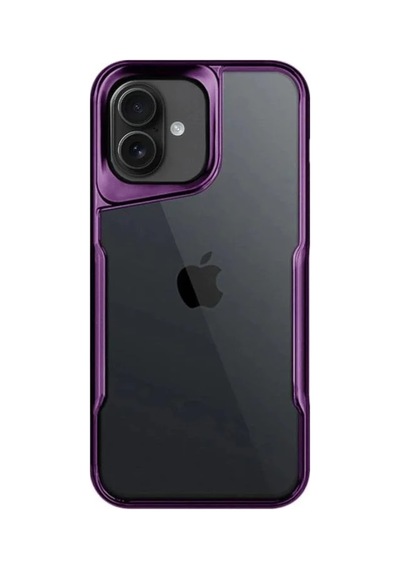 Apple İphone 16 Kılıf Boyi Silikon Kapak - Derin Mor