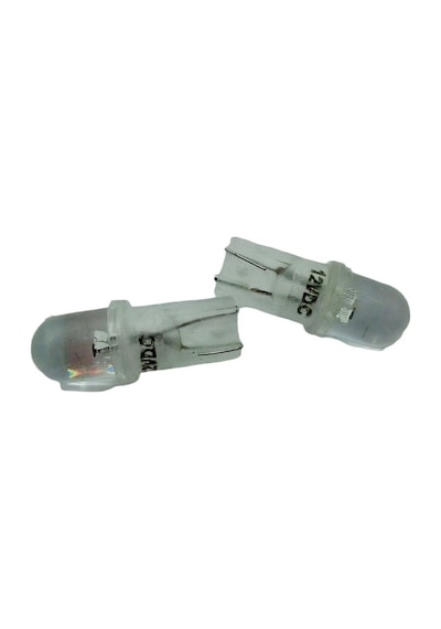 Universal T10 12V Led Ampül 7 Renk 2 Li (500192429)