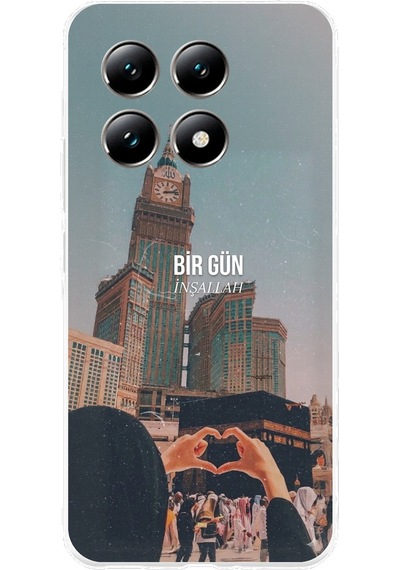 Xiaomi Mi 14t Pro Uyumlu Kabe Sevdası Baskılı Silikon Kılıf Renkli