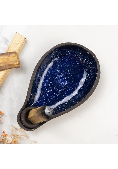 Auralis Blue Seramik Ağaç Tütsülük