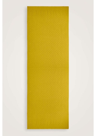 Imannoor Pencere Kafes Hardal Ramy Jakar Şal 70x210 Hardal