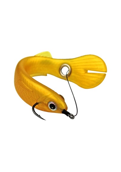 Sea Horse Nemesis Shad 10cm Gold 5 Li Pkt