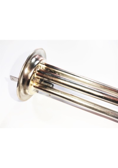 Yuvarlak Flanş Krom 230v 1300w Termosifon Rezistansı