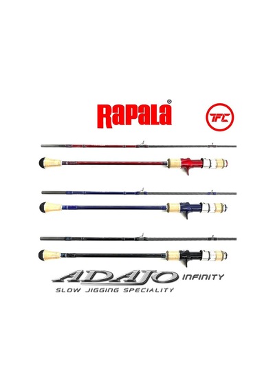Rapala Adajo İnfinity 190cm 200gr Aksiyonlu Kırmızı Tetikli Slow Jig Kamışı