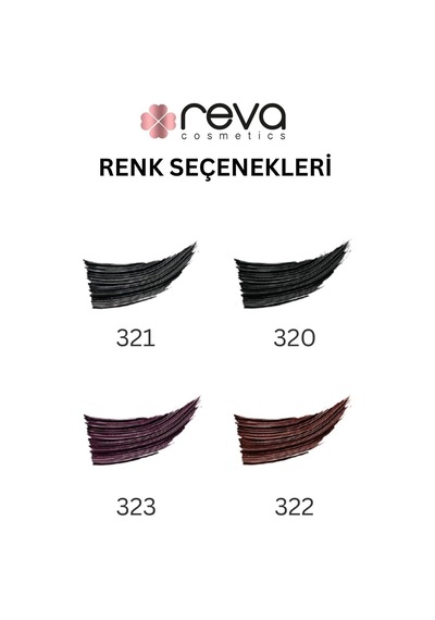 Uzatan Hibrit Maskara - Hybrid Length & Curl Mascara Extra Black - No: 320 - Vegan Temiz Içerik Çok Renkli