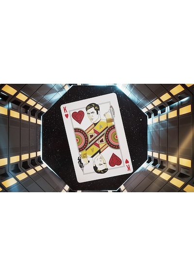 Theory11 Star Trek Light Edition White Premium Oyun Kağıdı Limited Edition Koleksiyonluk İskambil Kartları