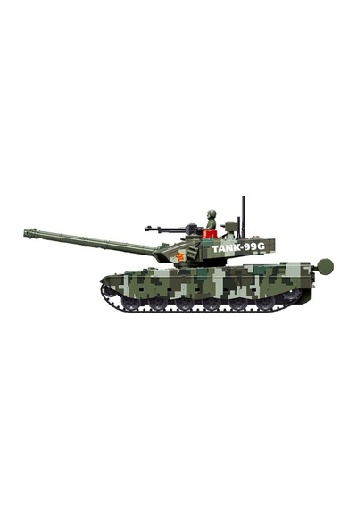 Hstar 1:16 Rc Uzaktan Kumandalı Battle Armored Tank 6 Chanel 27 Mhz. Sesli Ve Işıklı Usb Şarj 35 Cm Çok Renkli