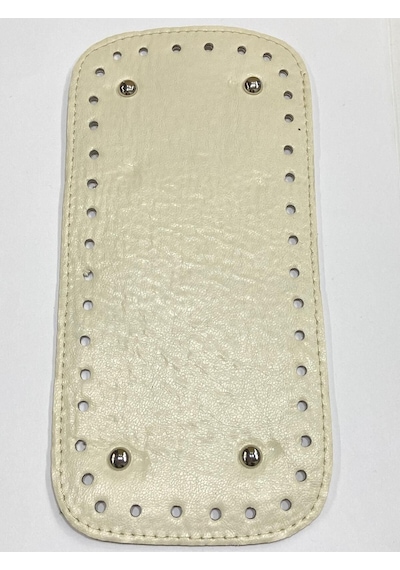 Karantuhafiye Çanta Tabanı / Büyük Boy / 12x25 Cm Krem Krem