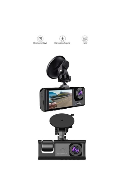 Mey İthalat G-sensör Ve Hareket Algılama Destekli 1080p Araç İçi Güvenlik Kamerası 61478650