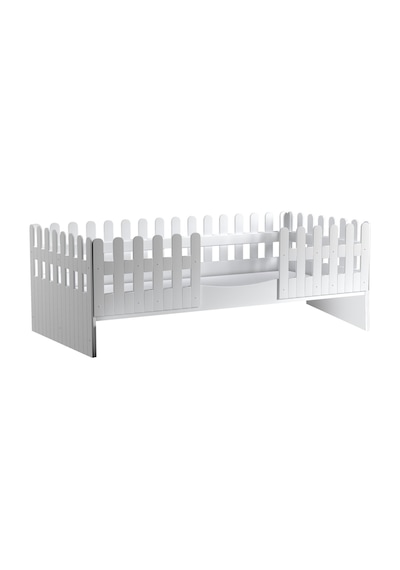 Meltem Kids Soft Beyaz Montessori Karyola 90x190 CM Beyaz