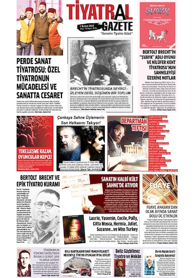 Tiyatral Gazete 10.sayı Şubat 2025
