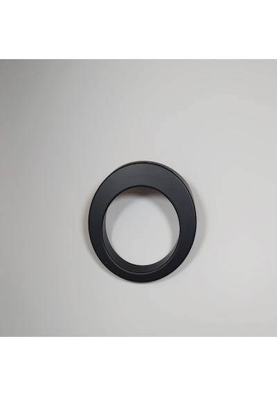Siyah 32 Mm Yan Halka Kulp Modelleri Dolap Çekmece Mobilya Mutfak Kulbu Siyah