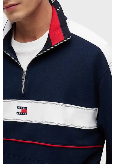 Tommy Jeans Sweat Erkek Sweat Dm0dm23244 C1g Lacivert