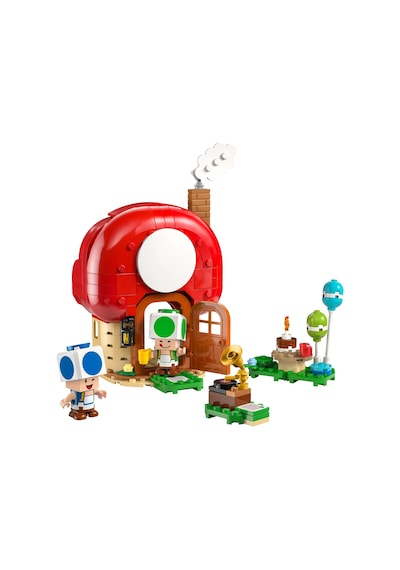 LEGO® Super Mario™ Toad Evinde Parti 72041 - 7 Yaş ve Üzeri Çocuklar için Yaratıcı Oyuncak Yapım Seti (276 Parça)