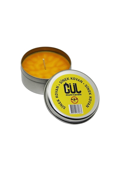 Mum Candle Sinek Kovan Mum Teneke Kutu 5639 .