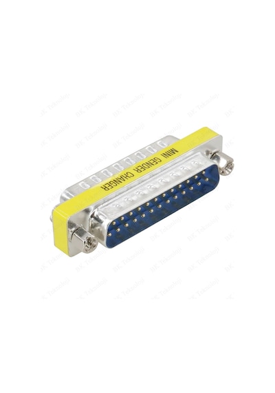 DB25 Erkek - DB25 Erkek Cinsiyet Değiştirici Adaptör