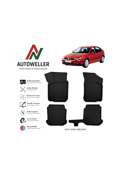 Seat Leon 1998-2004 Havuzlu Oto Paspas