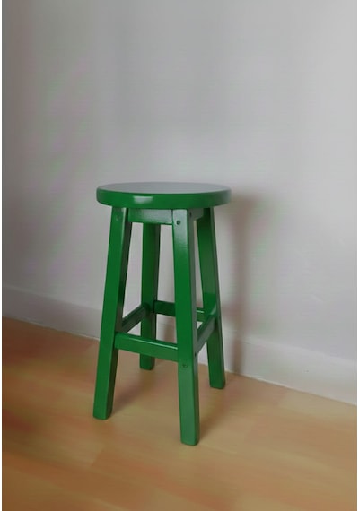Ahşap Tabure 55 Cm / Arbrestore Yeşil