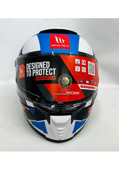 Mt Thunder 4SV Luminenc A7 Şefaf Vizörlü Kask