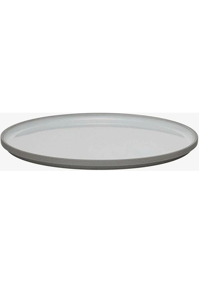 Hasami Porcelain Tabak Kapak 220 Mm Gri Koleksiyon Japon Seramik Dekoratif Tabak & Kaseler