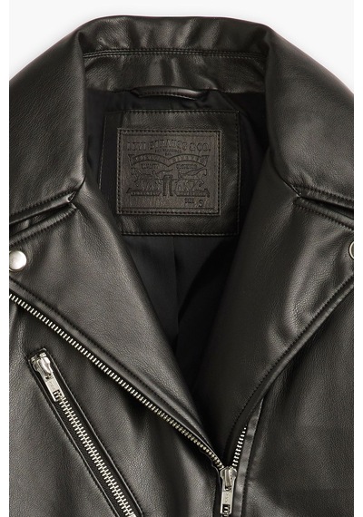Levi's Kadın Fonksiyonel Kendal Moto Biker Deri Ceket - A9373-0000 001