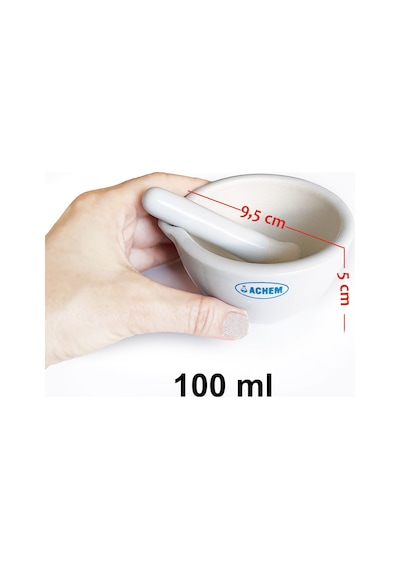 ACHEM Porselen Havan 100ml