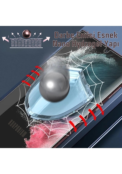 OnePlus 7 Pro Uyumlu Ekran Koruyucu Esnek Nano Hydrogel Film - Extra Darbe Koruma - Tam Kaplar
