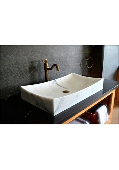 Muğla Dik Yay Mermer Lavabo