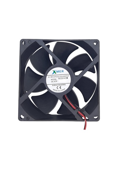 92X92X25Mm 12V 0.25A 2P Xmer  Fan
