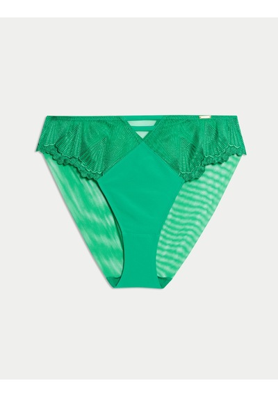 Marks & Spencer Leon Nakışlı Yüksek Bel Külot T81005062U Yeşil Marks & Spencer Leon Nakışlı Yüksek Bel Külot T81005062U Yeşil