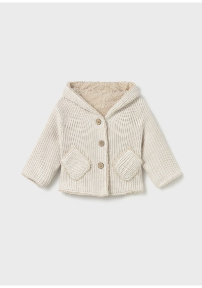 Mayoral 2441-12 Unisex Bebe Krem Çift Yönlü Hırka