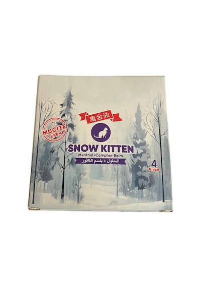 Medicablends Snow Kitten Menthol Balm Krem 4lü