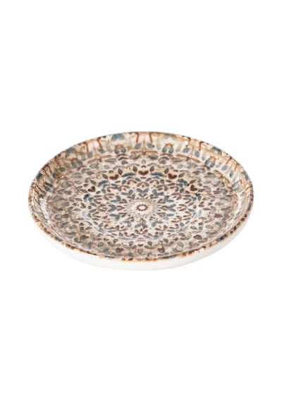 Mudo Home Ephesus Çay Tabağı Çok Renkli
