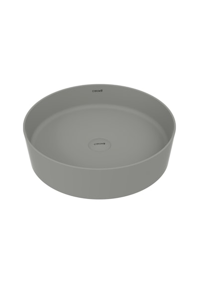 Creavit Loop Yuvarlak Masa Üstü Çanak Lavabo Ø45 Cm Extra Cool Grey Lp145