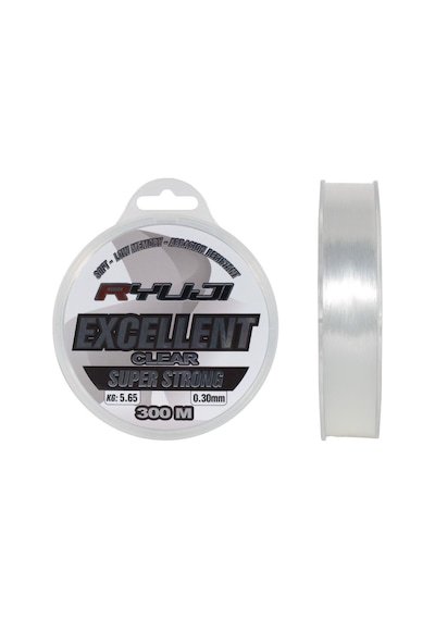 Ryuji Excellent 0.35 Mm 300m Clear Monofilament Misina 7.90kg Çeker