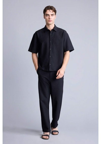 Defacto Baggy Fıt Pantolon F7803ax26smbk81 Siyah-bk81