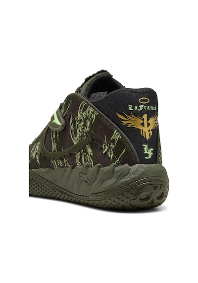 Puma Mb.05 Camo Unısex Basketbol Ayakkabısı 312795 01 Yeşil