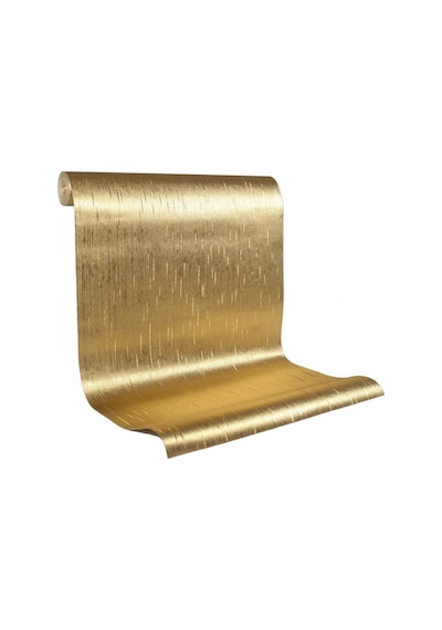 Duvar Kağıdı Altın Dokulu Fon Dash Design Gold Collar - Vinil
