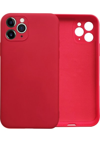 Apple Uyumlu iPhone 11 Pro Kamera Korumali Içi Kadife Silikon Lansman Kilif 211773123 - Renk / Siyah