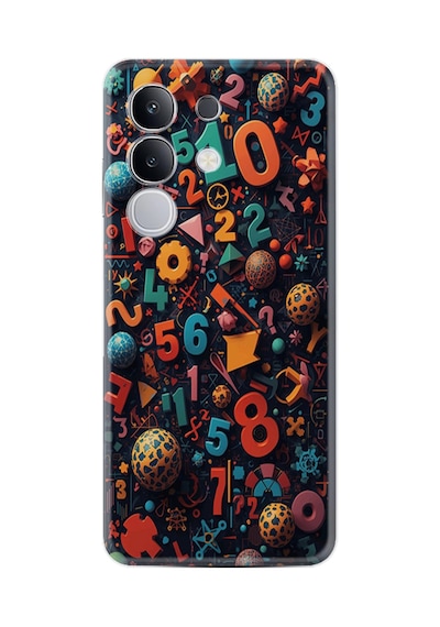 Vivo Y29 V2434 Uyumlu Kılıf Desen Baskılı Silikon Özel Seri Stk-1051.jpg Renk2 Renk2