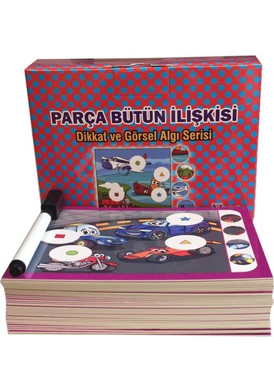 3-6 Yaş Parça Bütün İlişkisi Dikkat Ve Görsel Algı Serisi