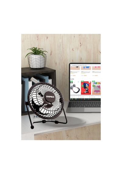 Everest Metal Masa Üstü Usb Mini Fan