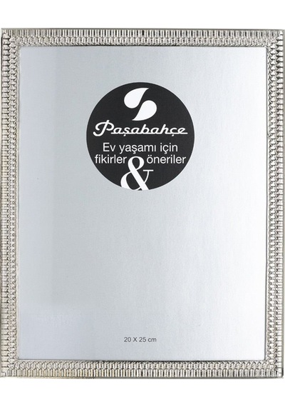 Pasabahce Şehnaz Çerçeve 20x25 Cm Silver 21.5x27 Cm - 1 Adet