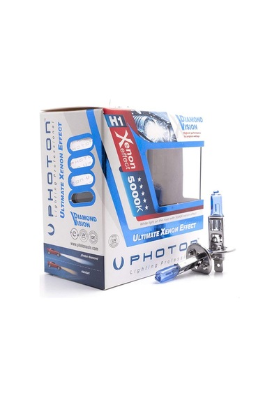 Photon Diamond Xen Vision 12v Ampul H1 Sku: Smg8690010240149 Açık Kahverengi
