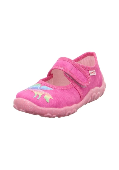 Superfit Bonny Kız Çocuk Ev Kreş Ayakkabısı Unicorn - Pembe 000281-5500