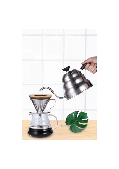 Wf 1,2 L Kalın Çelik Barista Filtre Kahve Demleme İbriği Drip Kettle Cin308 Diğer
