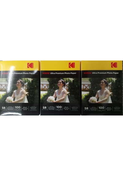 Kodak Premium Glossy 3 Lü Parlak 13X18 260 G/M² Fotoğraf Kağıdı