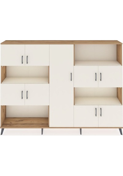 Arges Dolap 10 Raflı 9 Kapaklı 220x30x163 Çam-aytaşı Aytası - Atlas Çam Arges Dolap 10 Raflı 9 Kapaklı 220x30x163 Çam-aytaşı Aytası - Atlas Çam