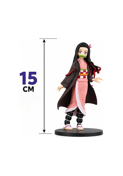 Demon Slayer Giyu Tomioka & Nezuko Kamado 2'li Anime Figür Seti Koleksiyonluk 15 Cm