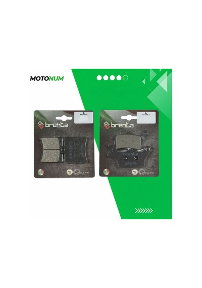Arora Zrx 200 Ön Ve Arka Fren Balata Takımı Brenta Mtn6653